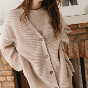 Cashmere Cocoon Cardigan